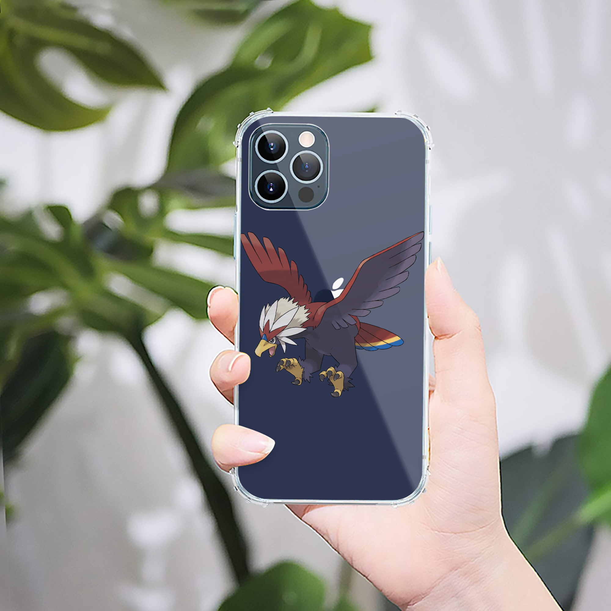 （画像用） ポケットモンスター Pokémon 【iPhone 12シリーズ対応】透明スマホケース（クリアソフトケース）
